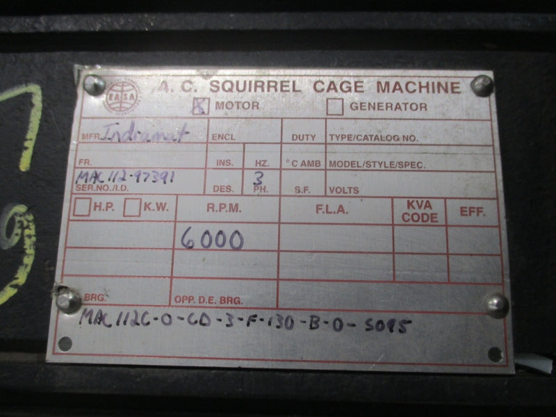 INDRAMAT MAC112C-0-C0-3-F-130-B-0-5095 (AS PICTURED) UNMP