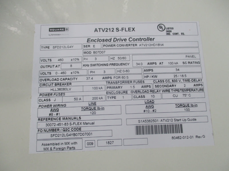 SQUARE D SFD212LG4Y  NSNP