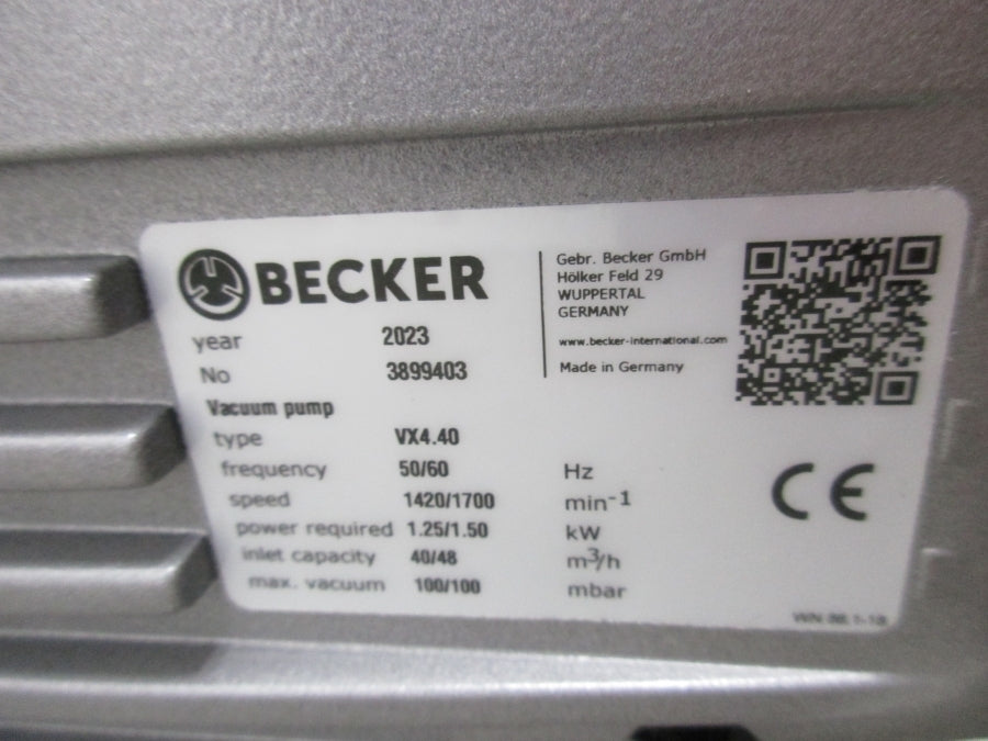 BECKER VX4.40 230/460V 5.8/2.9A NSNP