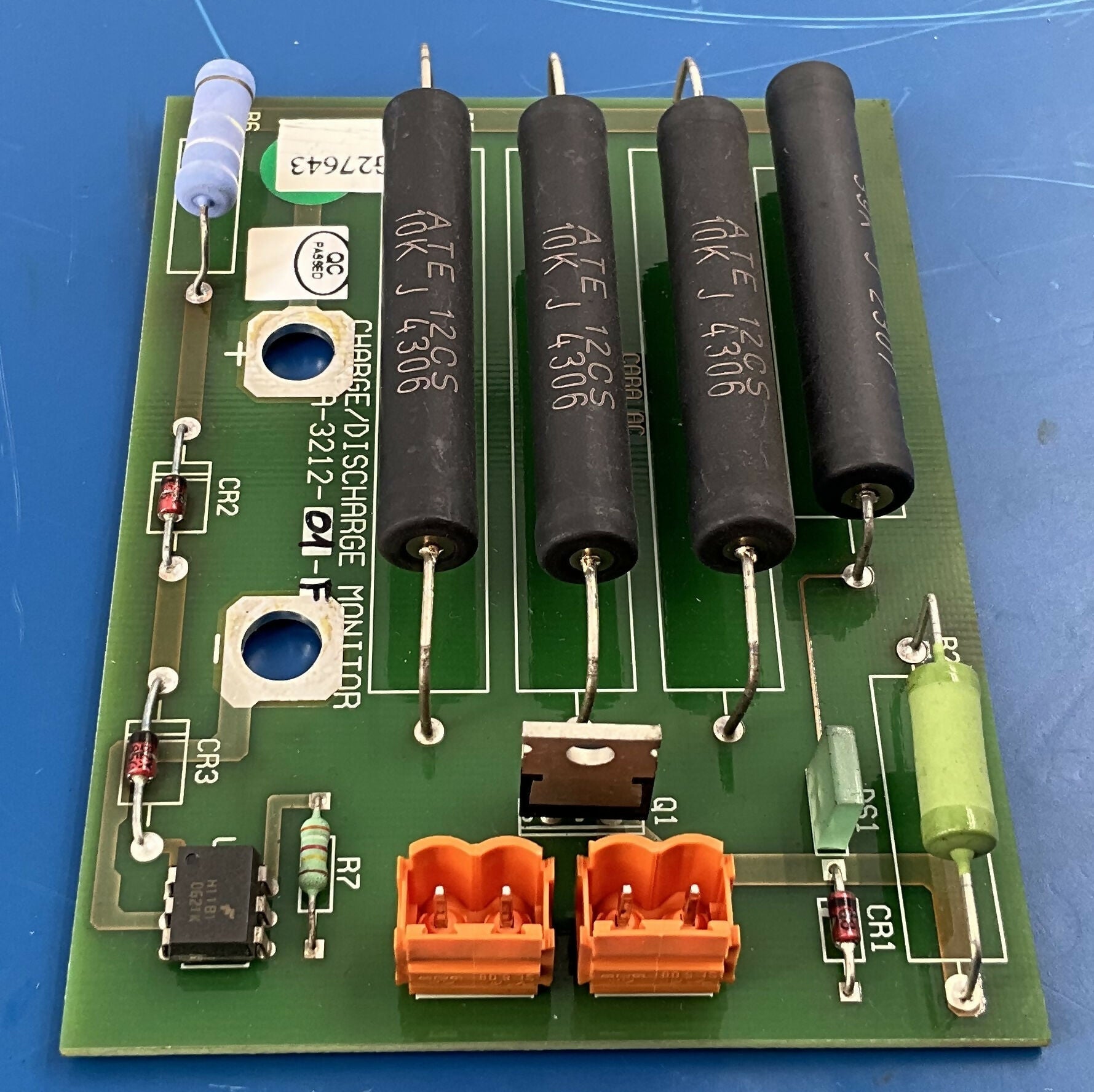 CHARGE/DISCHARGE MONITOR BOARD (A-3212-01-F GE