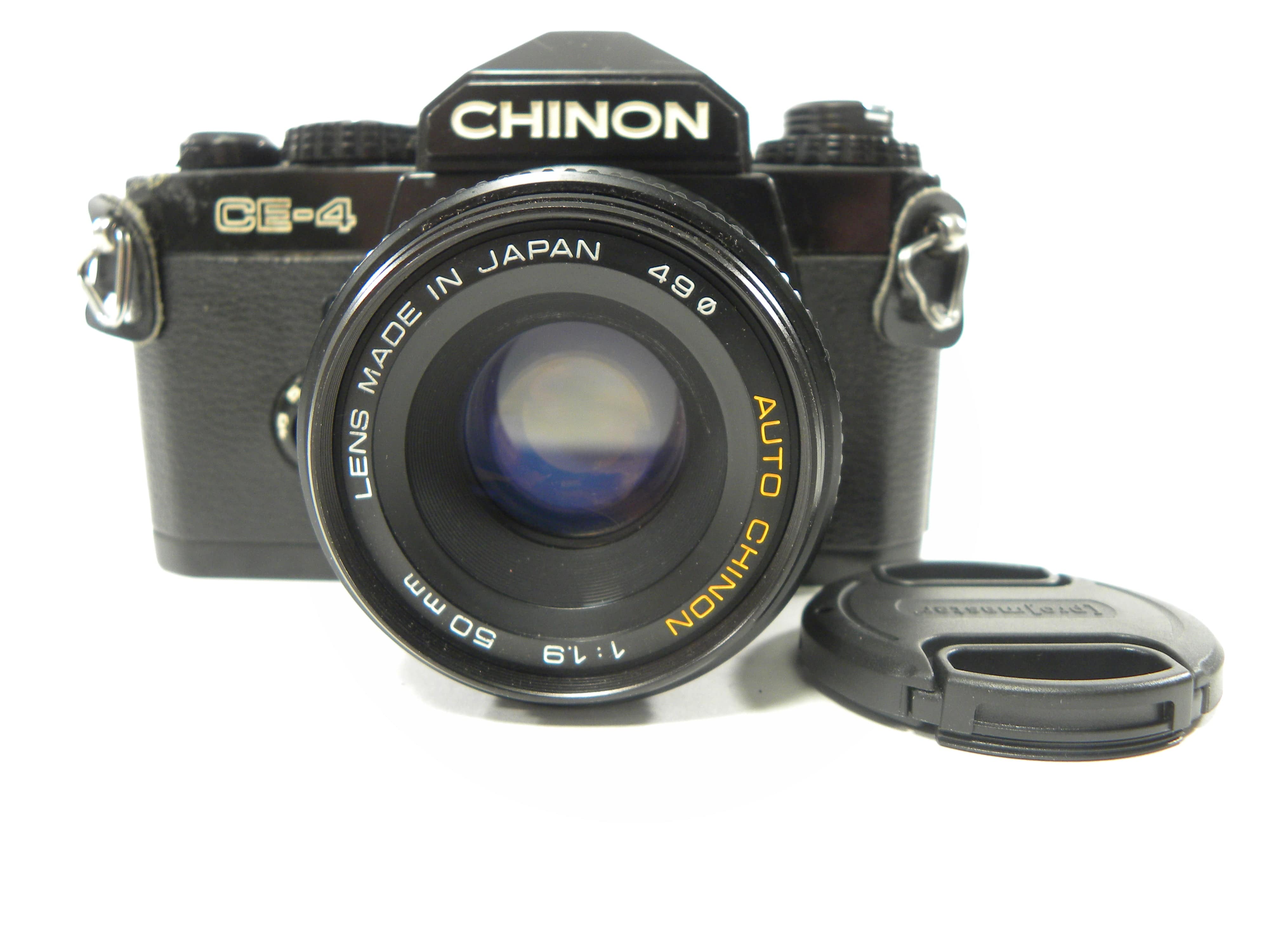Chinon CE-4 35mm SLR w/Chinon Auto 50mm f1.9