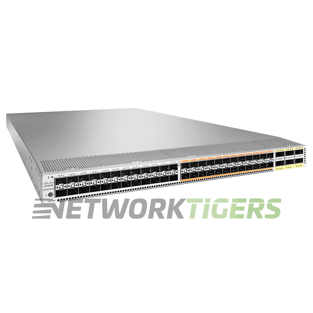 NEW Cisco N5K-C5672UP-16G 48x 10GB SFP+ (24x UP) 6x 40GB QSFP+ F-B Air Switch