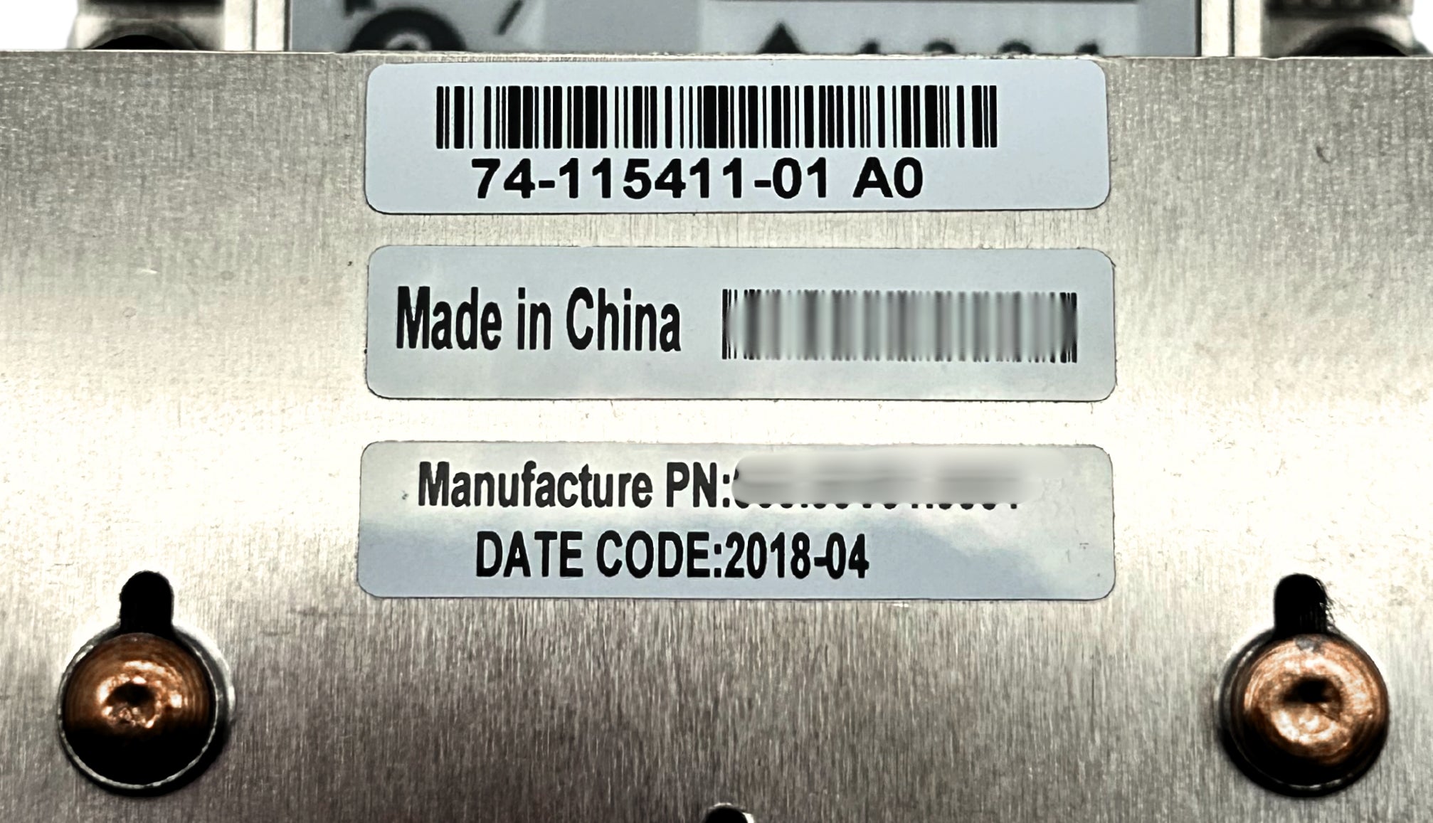 Cisco 74-115411-01 Heatsink for UCSC-C240-M5