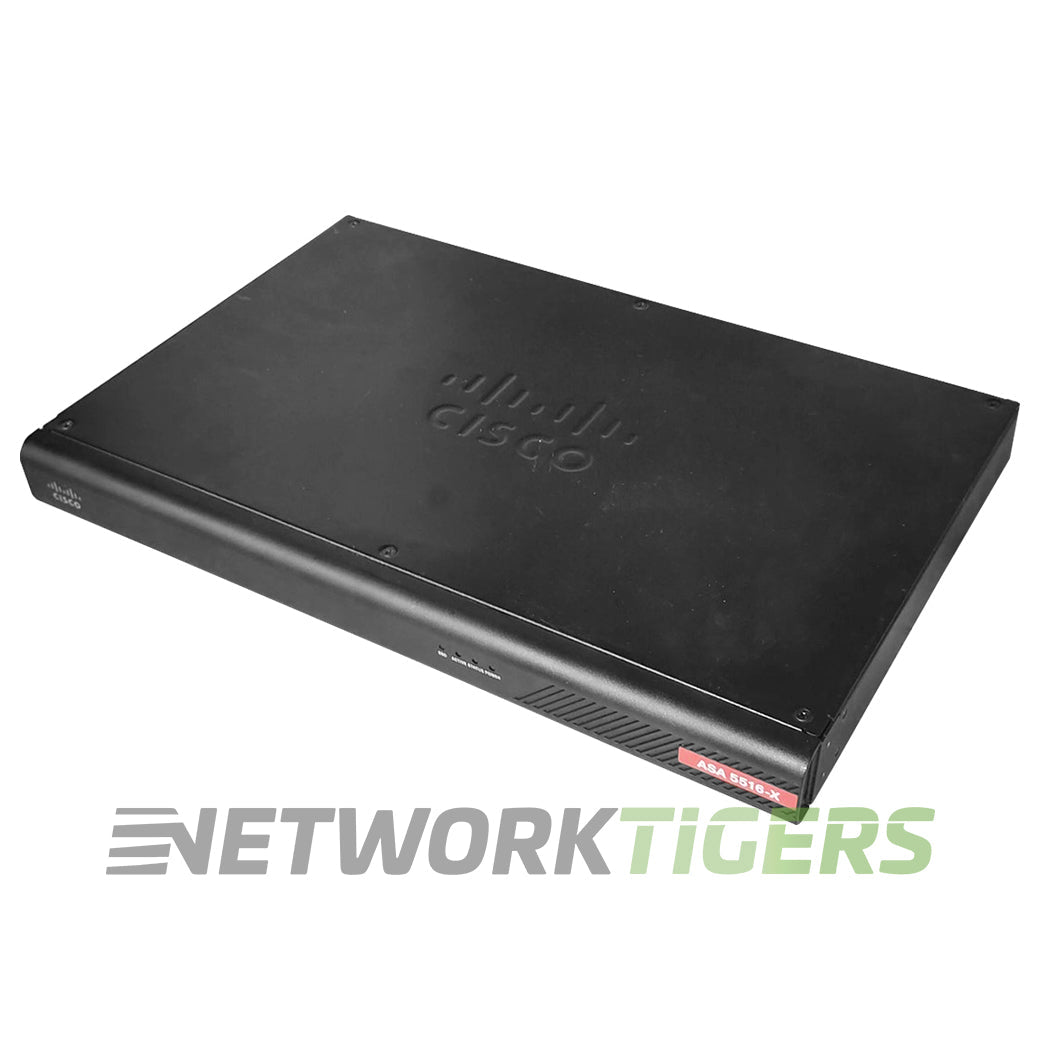 Cisco ASA5516-FPWR-K9 1.8 Gbps 8x 1GB RJ45 Firewall w/ FirePWR (No Clock Issue)