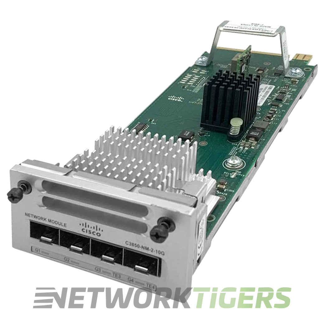 Cisco C3850-NM-2-10G Catalyst 3850 4x 1GB SFP (2x 10GB SFP+) Switch Module