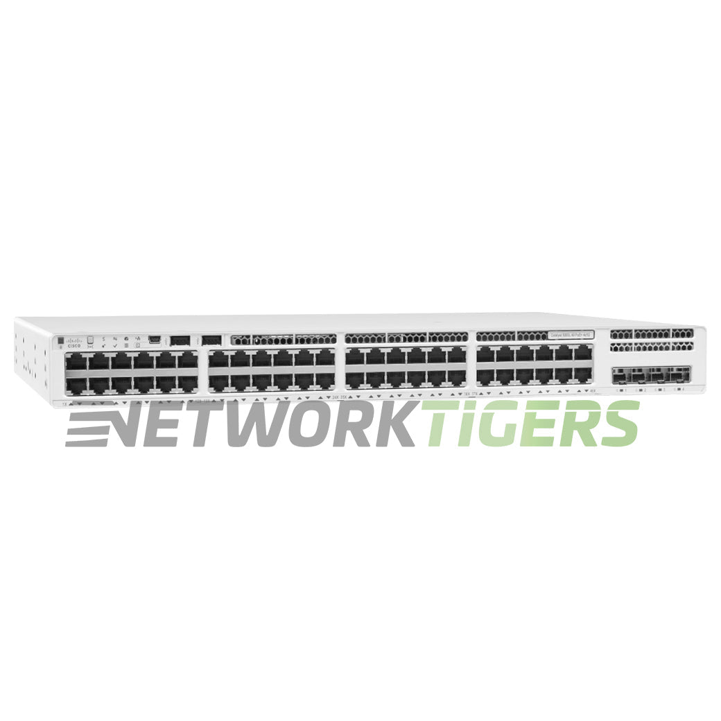Cisco C9200L-48P-4G-E Catalyst 9200L 48x 1GB PoE+ RJ45 4x 1GB SFP Switch