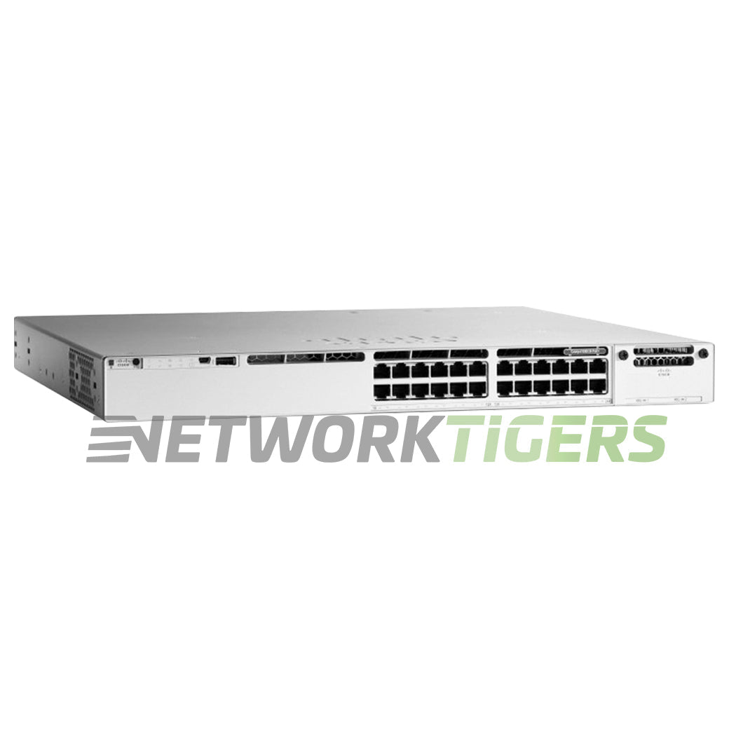NEW Cisco C9300-24P-E Catalyst 9300 24x 1GB PoE+ RJ45 1x Module Slot Switch