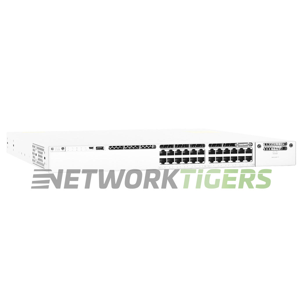 NEW Cisco C9300-24U-E Catalyst 9300 24x 1GB UPoE RJ45 1x Module Slot Switch