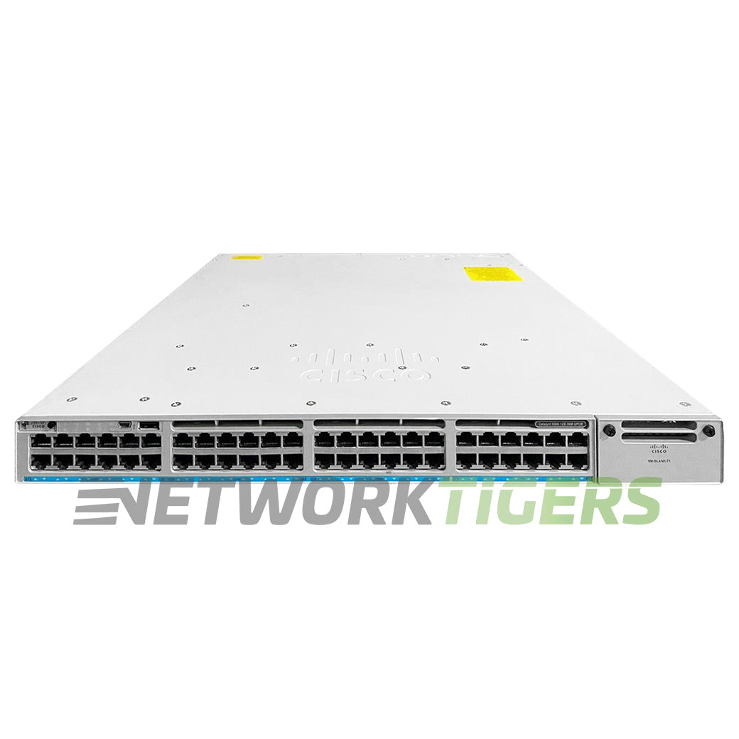 NEW Cisco C9300-48UB-A Catalyst 9300 48x 1GB UPoE RJ45 1x Module Slot Switch