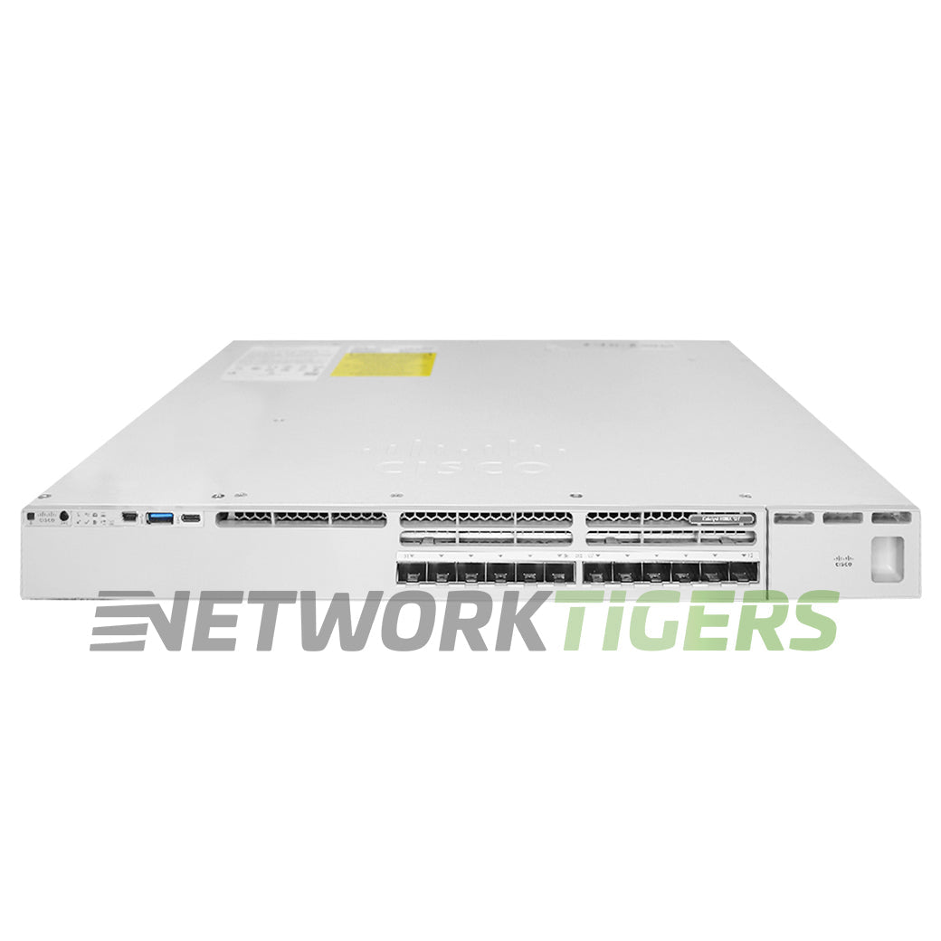 Cisco C9300X-12Y-A Catalyst 9300X 12x 25GB SFP28 1x Expansion Module Slot Switch