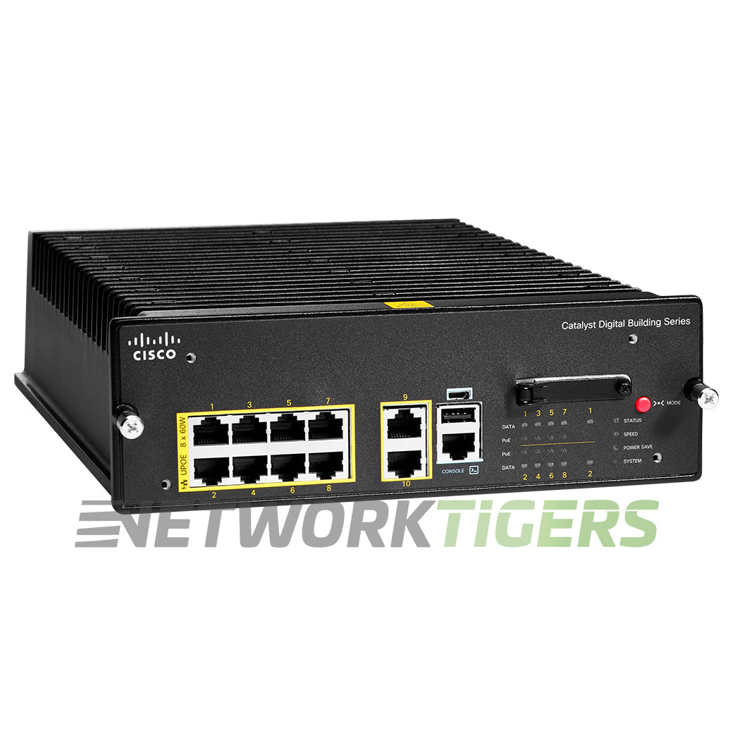 Cisco CDB-8P Catalyst Digital Building 8x FE PoE+ RJ45 2x 1GB RJ45 Switch
