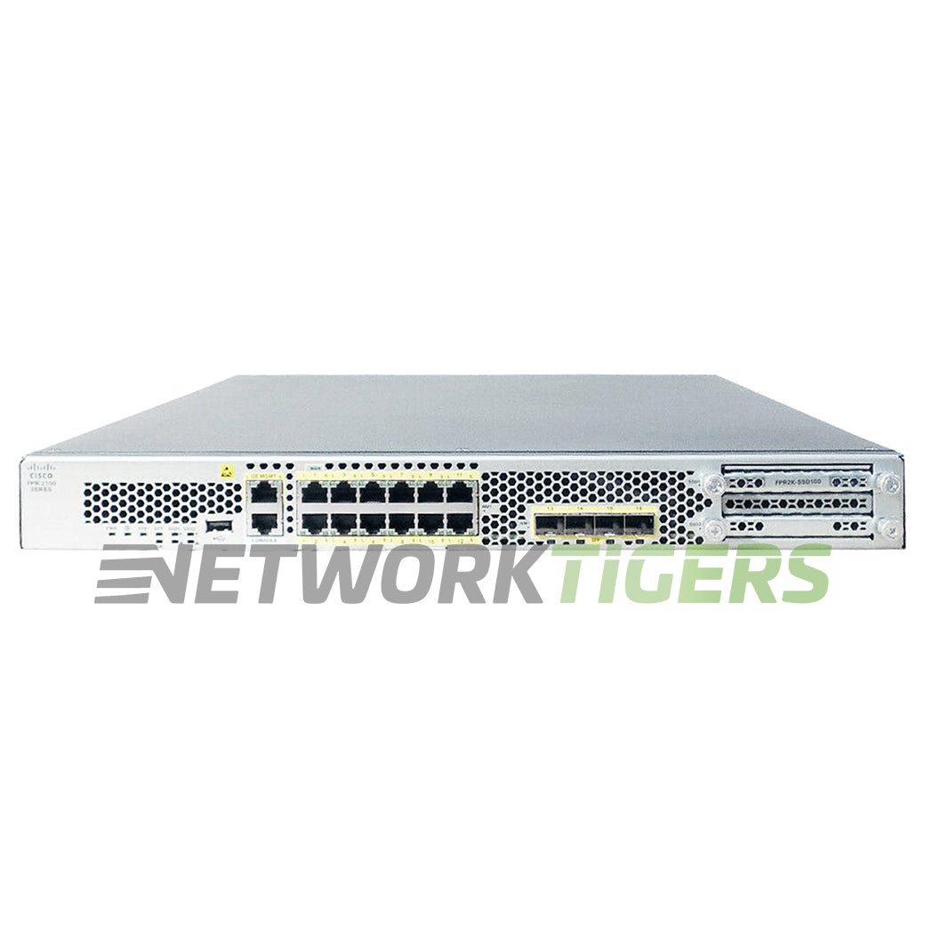NEW Cisco FPR2140-NGFW-K9 12x 1GB RJ45 4x 1GB SFP 1x NM Slot Firewall