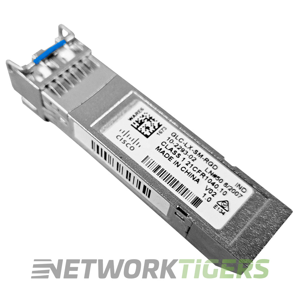 NEW Cisco GLC-LX-SM-RGD 1GB BASE-LX/LH SMF and MMF SFP Rugged Transceiver w/ DOM