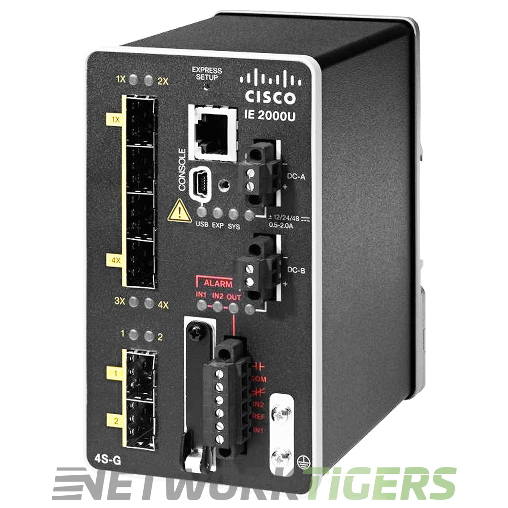 Cisco IE-2000-4T-G-B IE 2000 4x FE RJ45 2x 1GB RJ45 Switch
