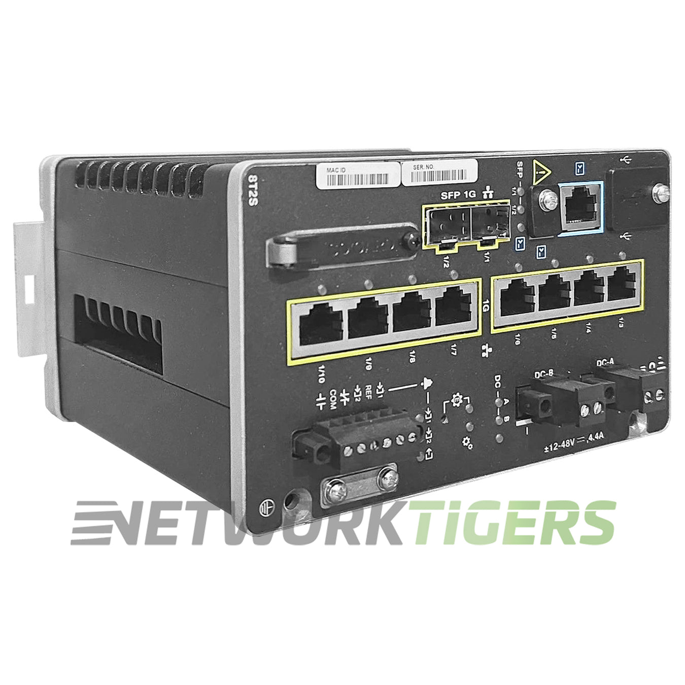 NEW Cisco IE-3400-8T2S-E Catalyst IE 3400 8x 1GB RJ45 2x 1GB SFP Switch