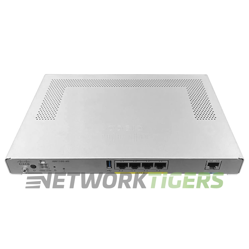 NEW Cisco ISR1100-4G ISR 1000 Series 4x 1 Gigabit RJ45 Router