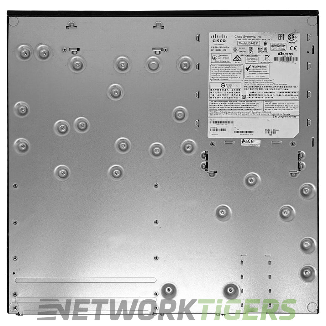 NEW Cisco ISR4331-VSEC/K9 Integrated Services 4331 Voice-SEC Router