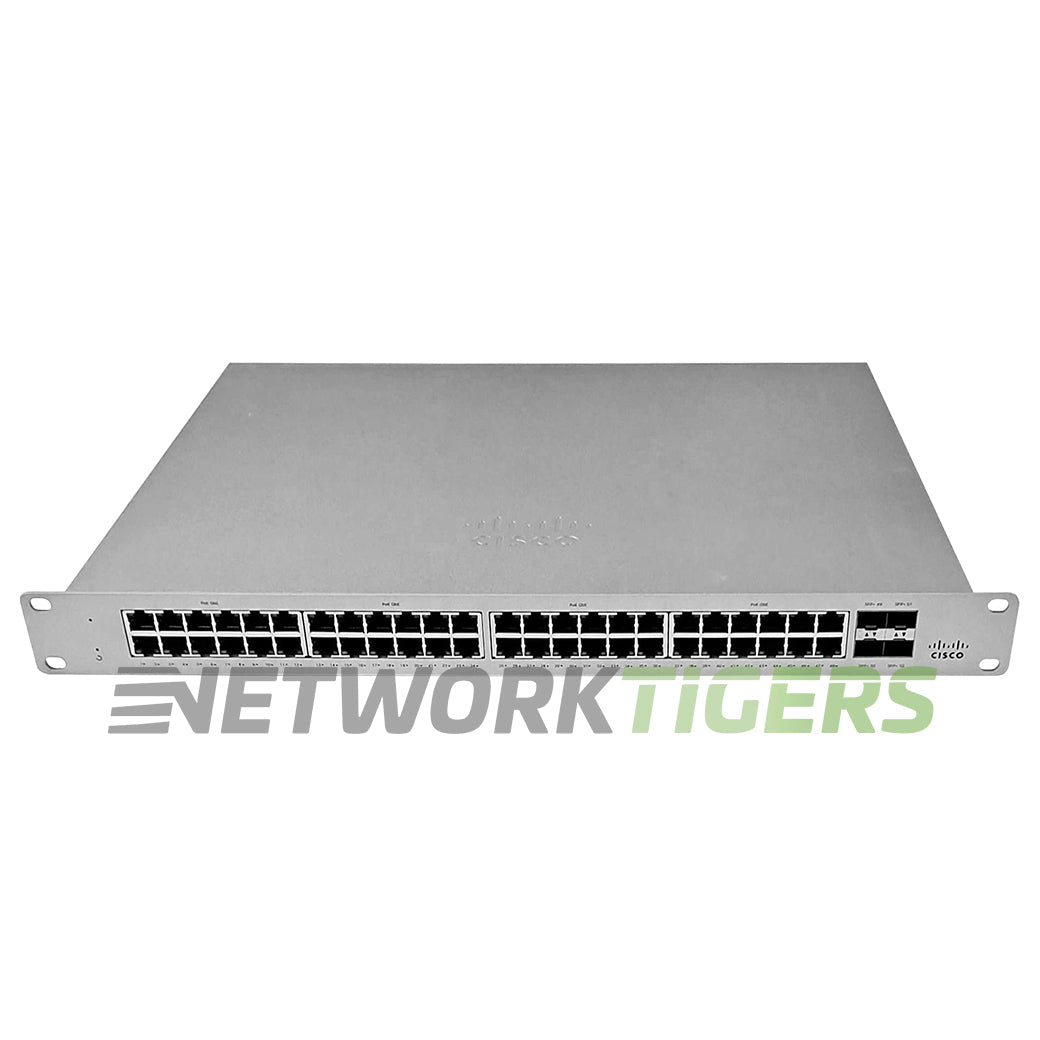 Cisco Meraki MS125-48FP-HW 48x 1GB PoE+ RJ45 4x 10GB SFP+ Unclaimed Switch
