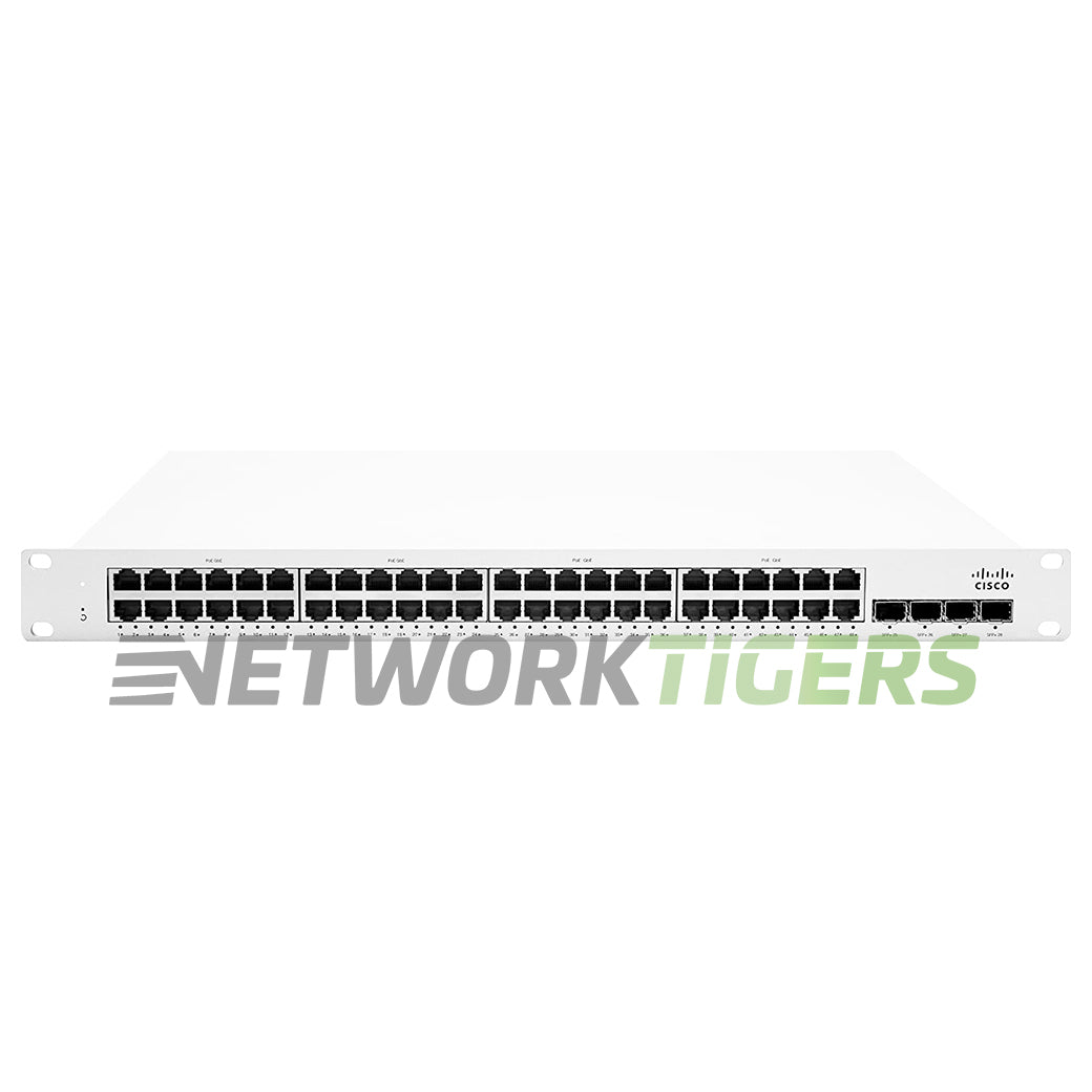NEW Cisco Meraki MS225-48-HW 48x 1GB RJ45 4x 10GB SFP+ Unclaimed Switch