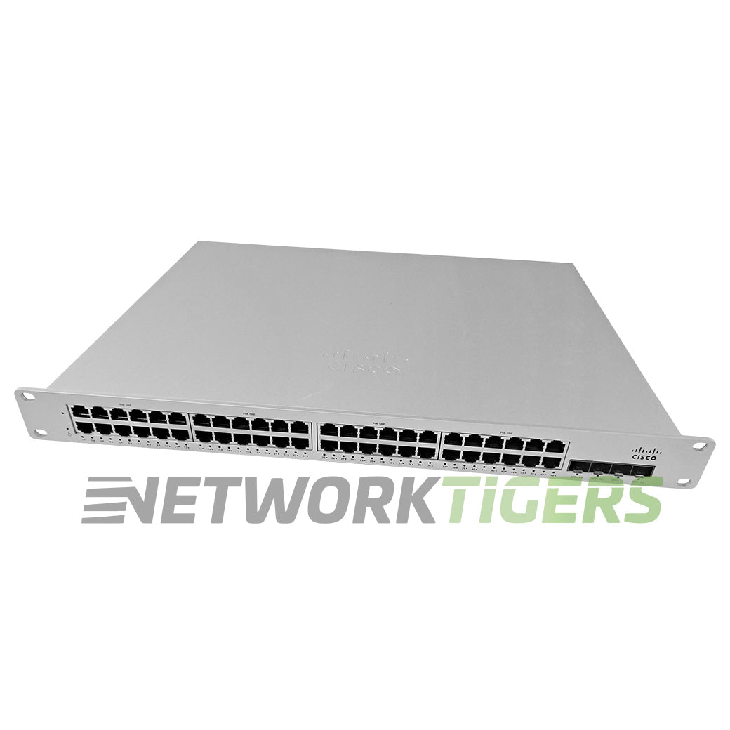Cisco Meraki MS225-48FP-HW 48x 1GB PoE+ RJ45 4x 10GB SFP+ Unclaimed Switch