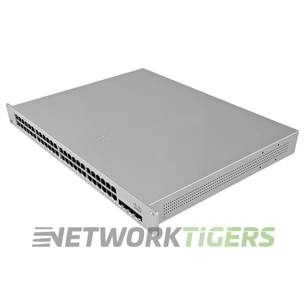 NEW Cisco Meraki MS225-48LP-HW 48x 1GB PoE RJ-45 4x 10GB SFP+ Unclaimed Switch