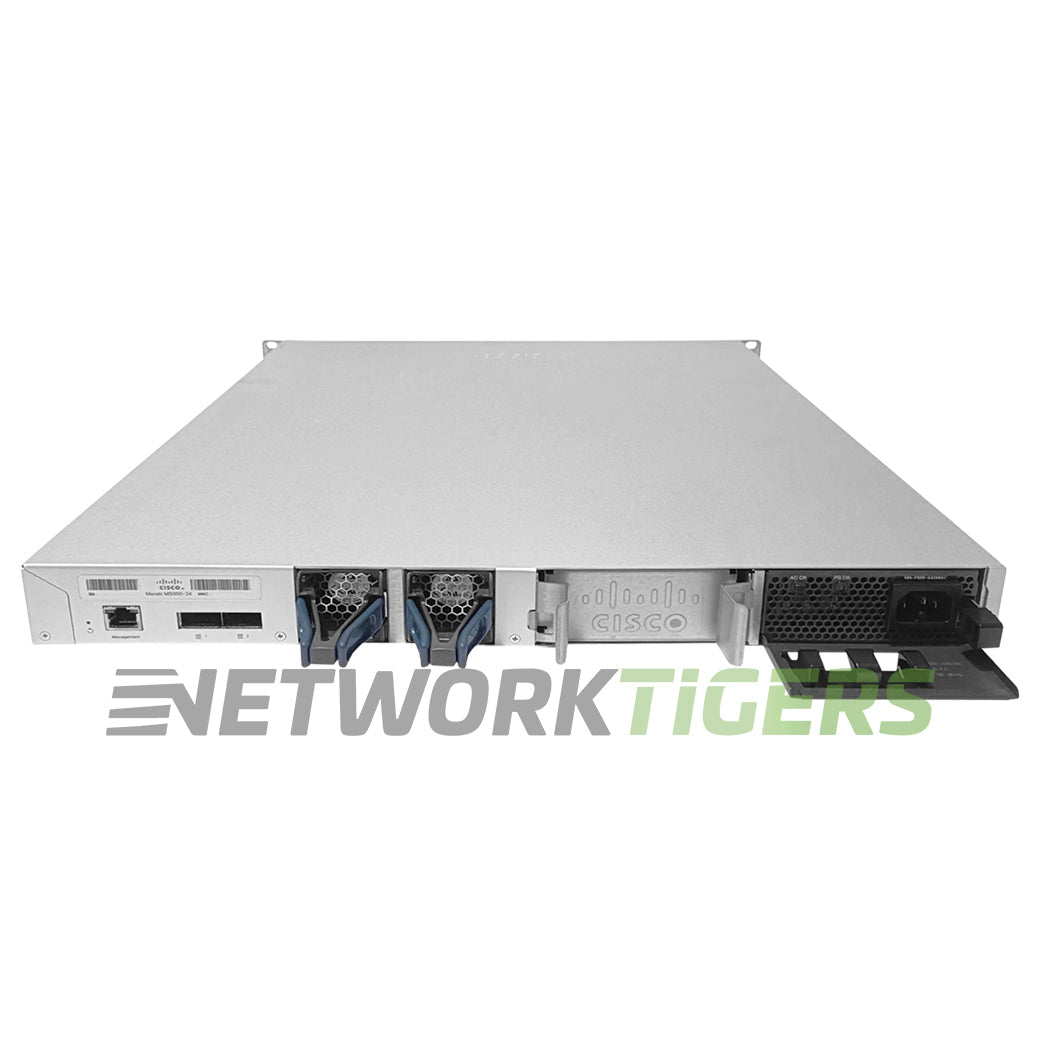 NEW Cisco Meraki MS350-24-HW 24x 1GB PoE RJ45 4x 10GB SFP+ Unclaimed Switch