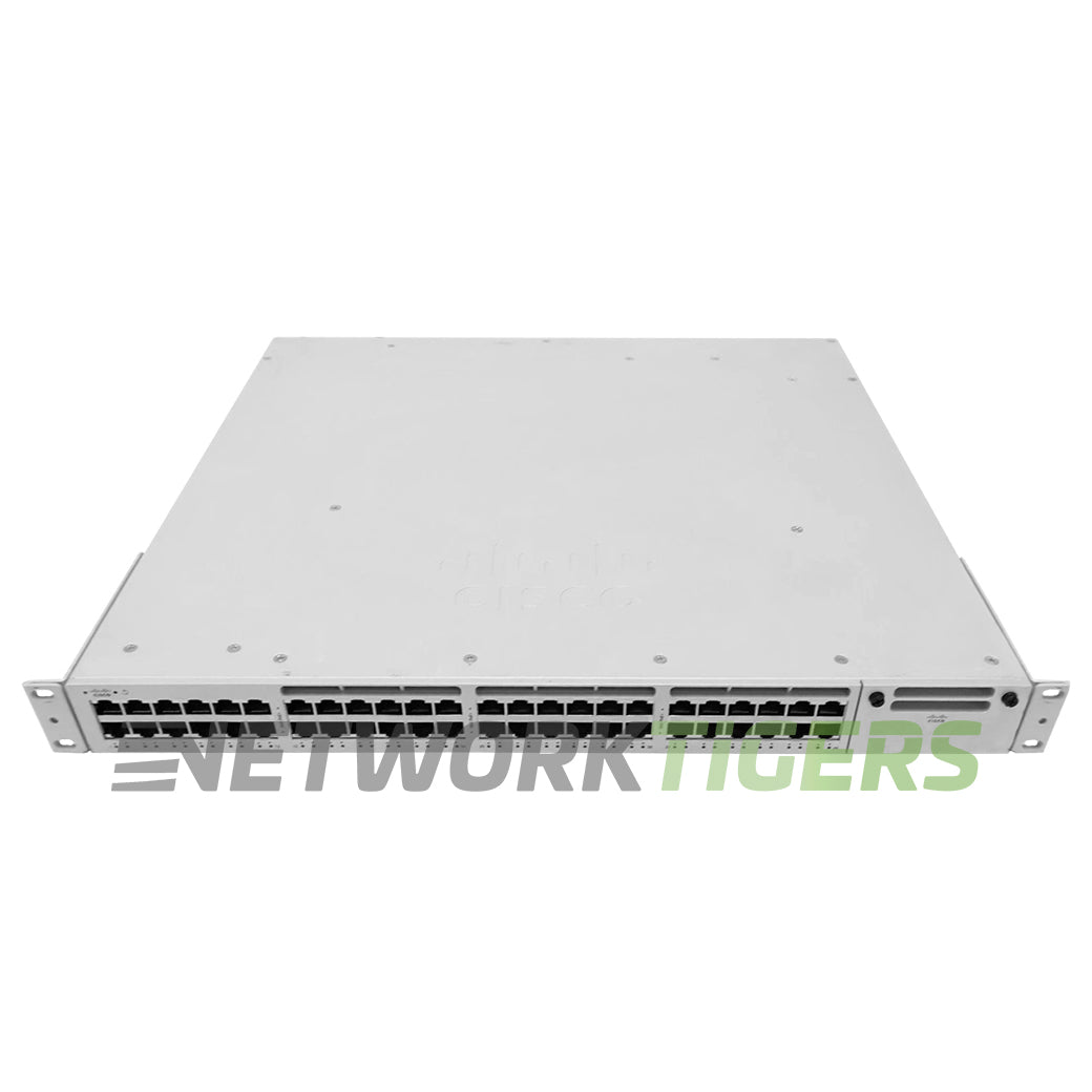 Cisco Meraki MS390-48P-HW 48x 1GB PoE+ RJ45 1x Module Slot Unclaimed Switch