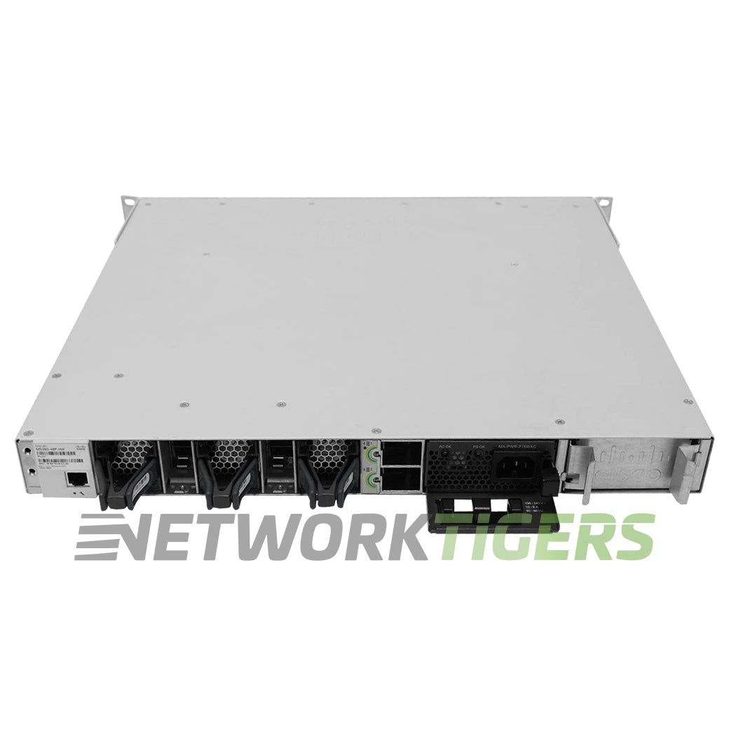 NEW Cisco Meraki MS390-48P-HW 48x 1GB PoE+ RJ45 1x Module Slot Unclaimed Switch