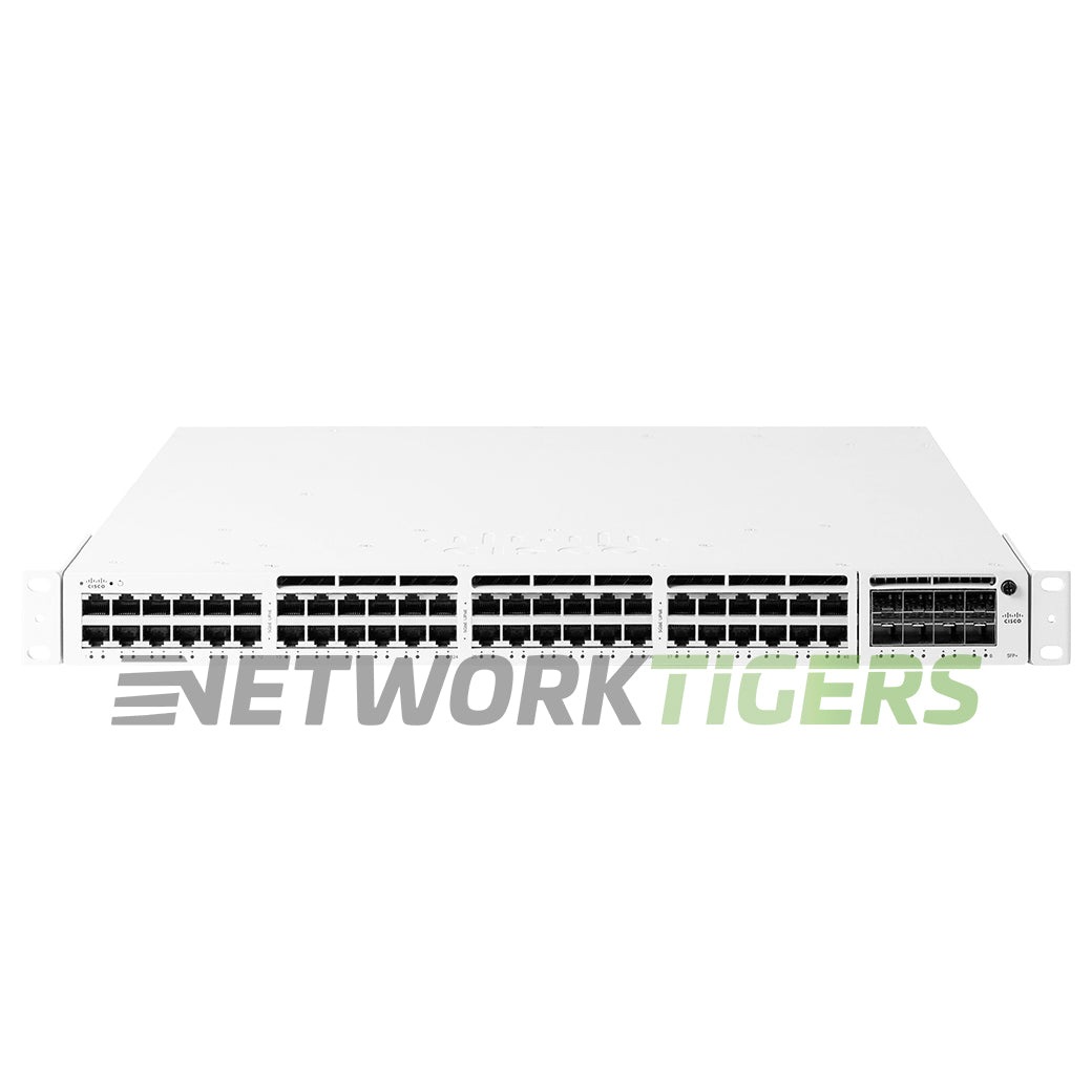 Cisco Meraki MS390-48P-HW 48x 1GB PoE+ RJ45 1x Module Slot Unclaimed Switch