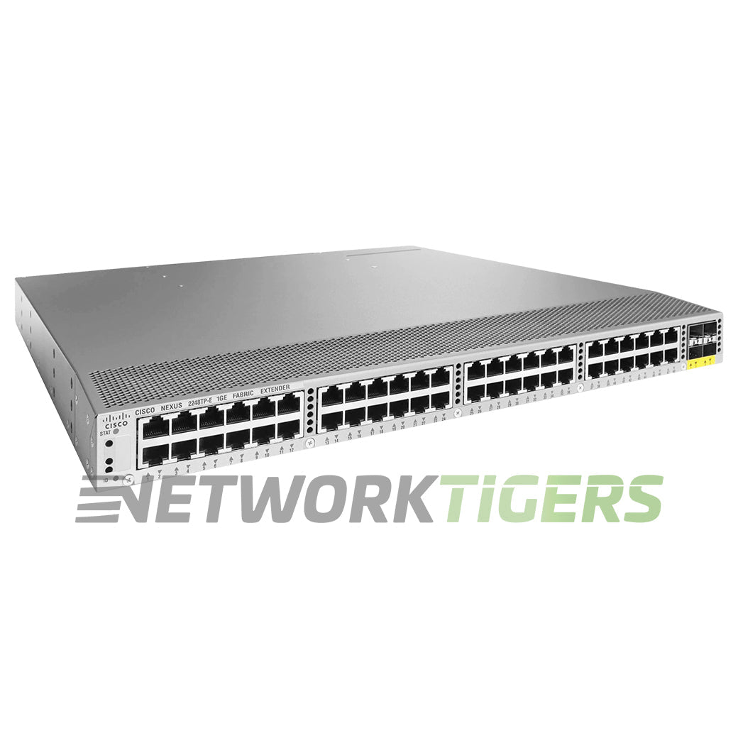 NEW Cisco N2K-C2248TP-1GE 48x 1GB RJ45 4x 10GB SFP+ B-F Airflow Fabric Extender