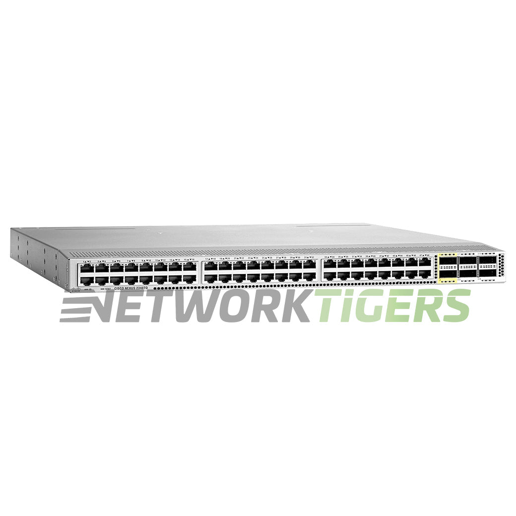 Cisco N2K-C2348TQ4F 48x 10GB Copper 6x 40GB QSFP+ Switch Fabric Extender