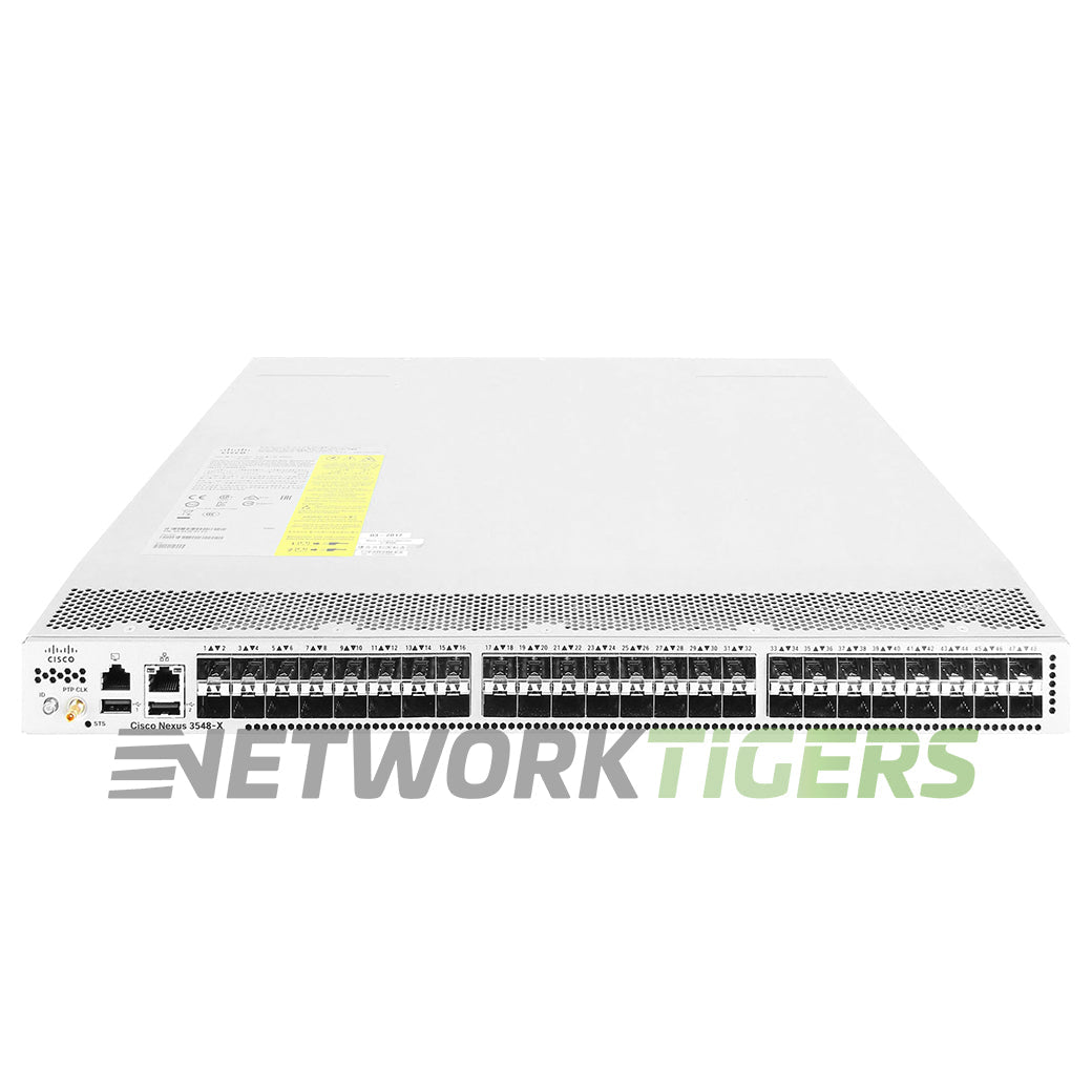NEW Cisco N3K-C3524P-10GX 48x 10GB SFP+ (24x Active) Front-to-Back Air Switch