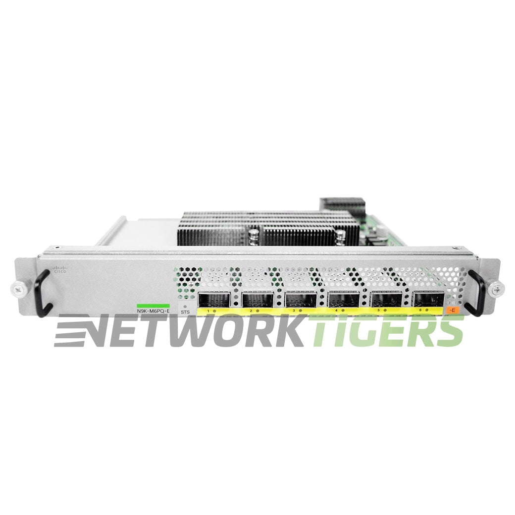 NEW Cisco N9K-M6PQ-E Nexus 9000 6x 40GB QSFP+ Switch Module