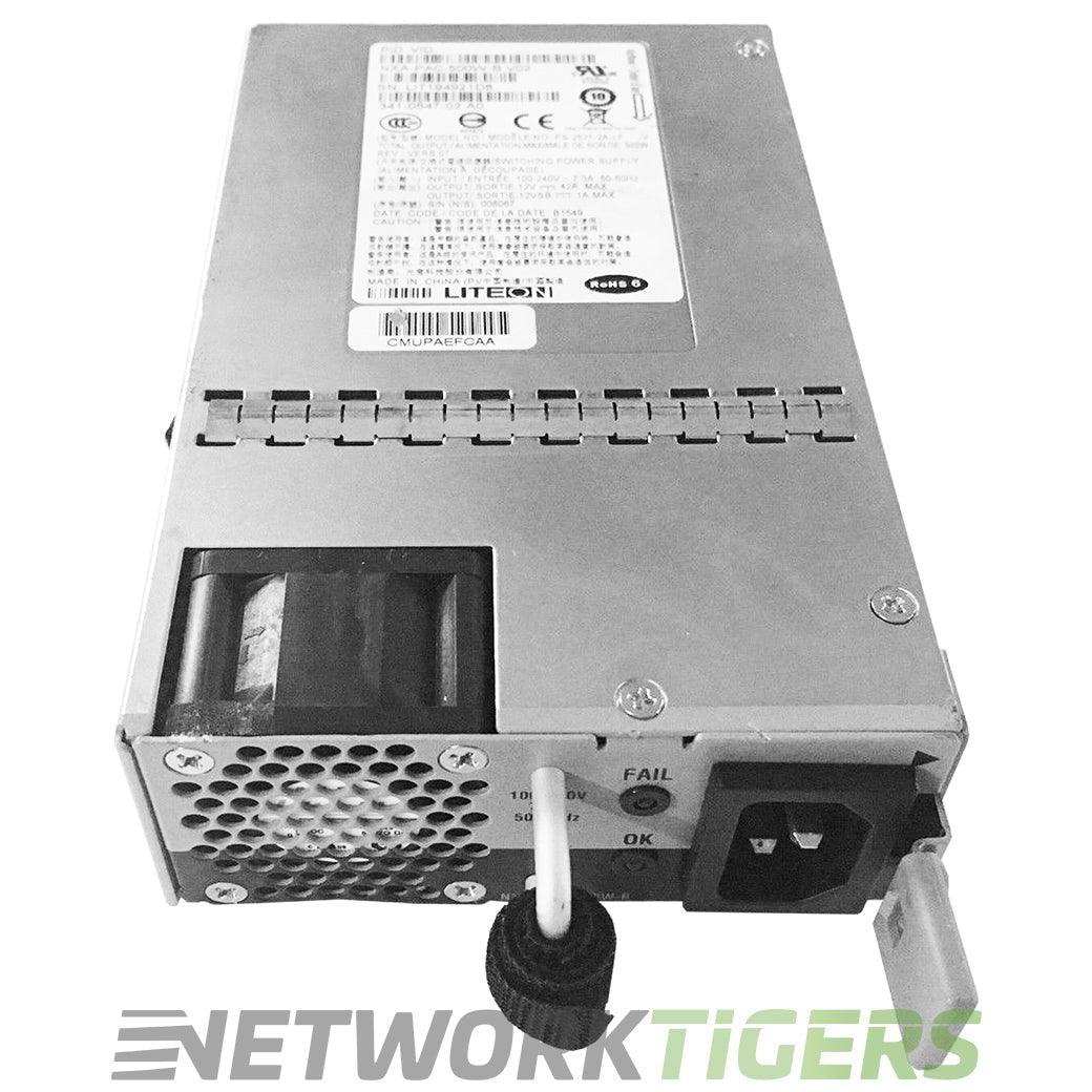 Cisco NXA-PAC-500W-B 500W AC Front-to-Back Airflow 3064-T Switch Power Supply