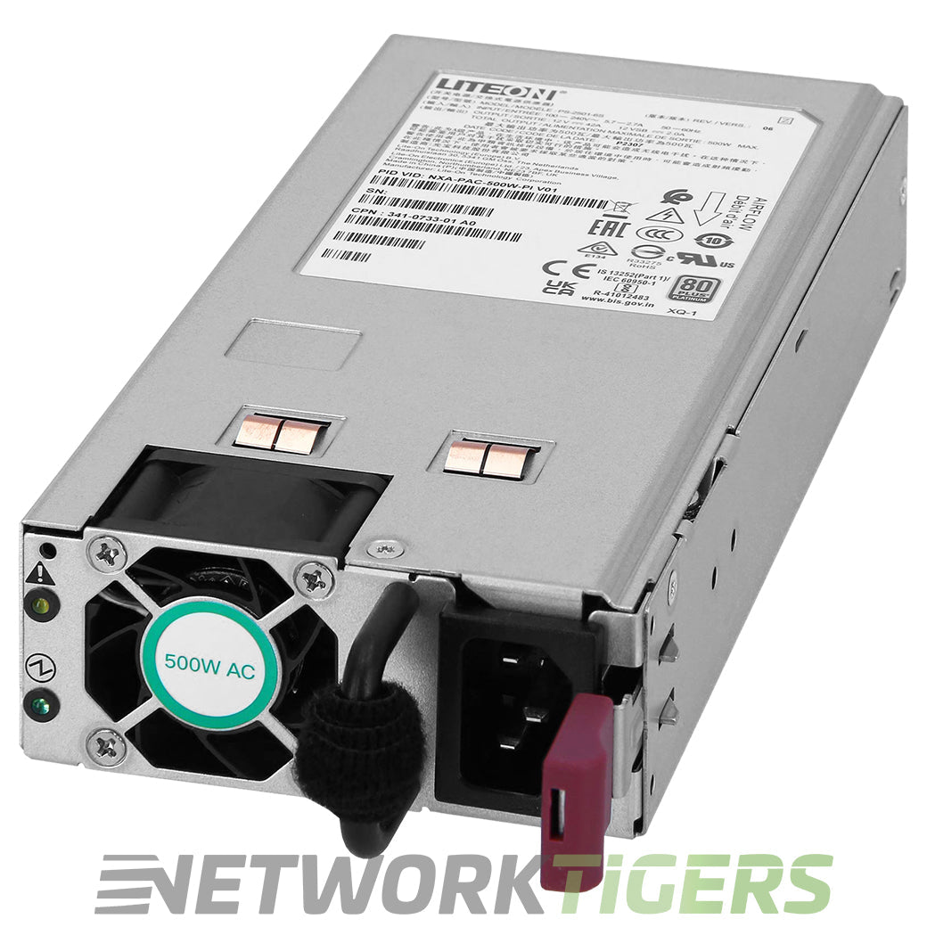 Cisco NXA-PAC-500W-PI 500W AC Front-to-Back Air (Port Side Intake) Power Supply