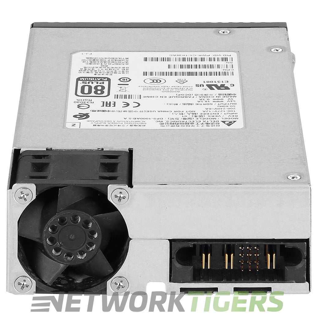 Cisco PWR-C5-1KWAC Catalyst 9200 Series 1000W AC Switch Power Supply