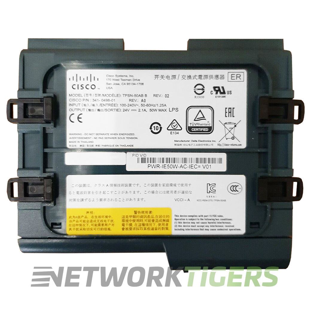 NEW Cisco PWR-IE50W-AC-IEC IE 3000 Series 50W AC Switch Power Supply