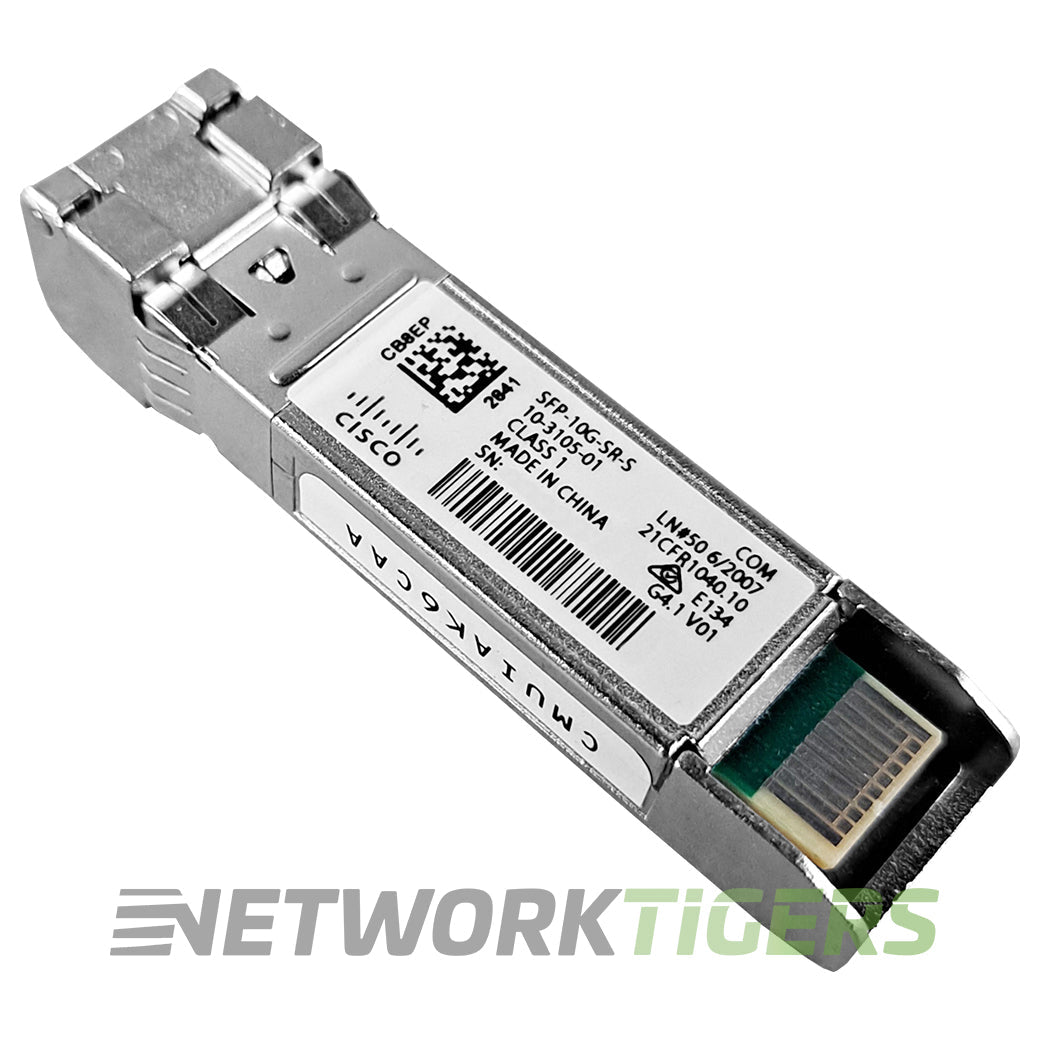 NEW Cisco SFP-10G-SR-S 10GB BASE-SR 850nm Short Reach MMF SFP+ Transceiver