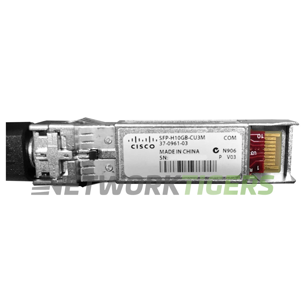 Cisco SFP-H10GB-CU3M 3m 10GB SFP+ Direct Attach Copper Twinax Cable