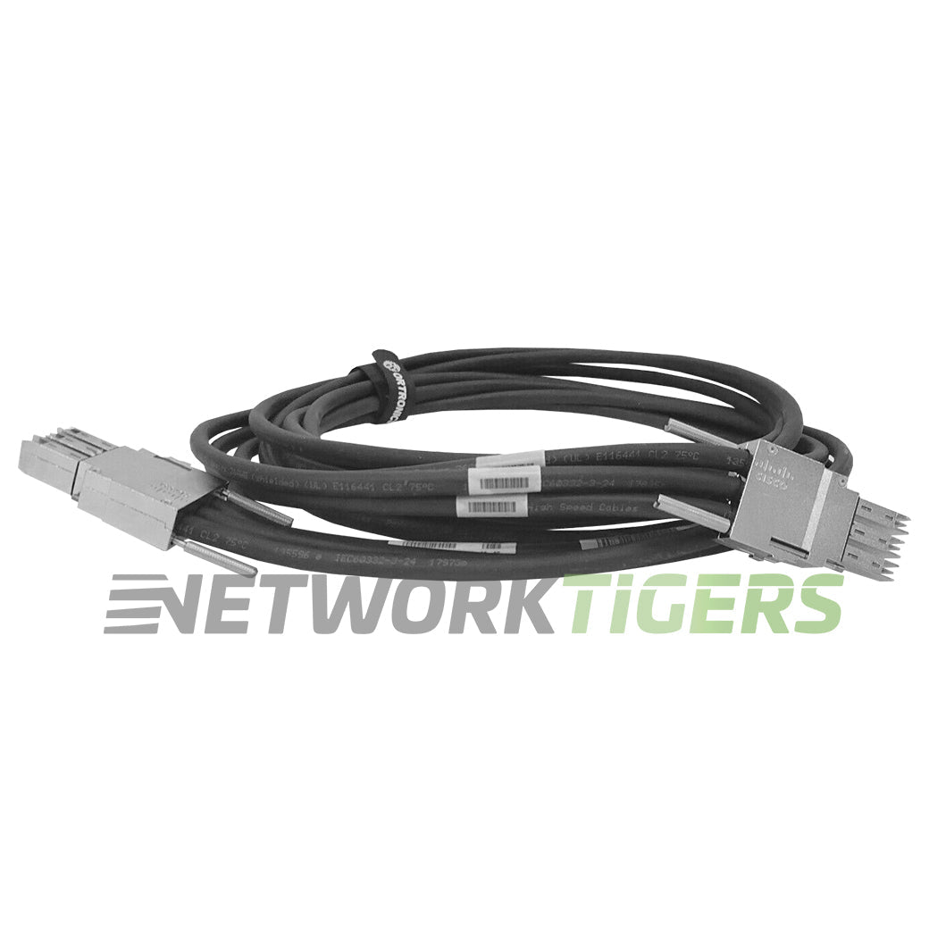 NEW Cisco STACK-T1-3M Catalyst 3850 Switch 3m Stackwise-480 Stacking Cable