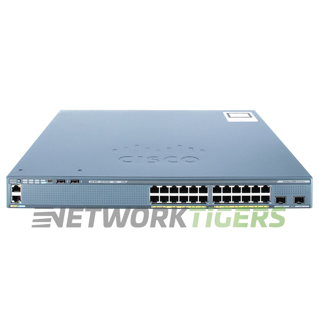 Cisco WS-C2960X-24TS-LL 24x 1GB RJ45 2x 1GB SFP Switch