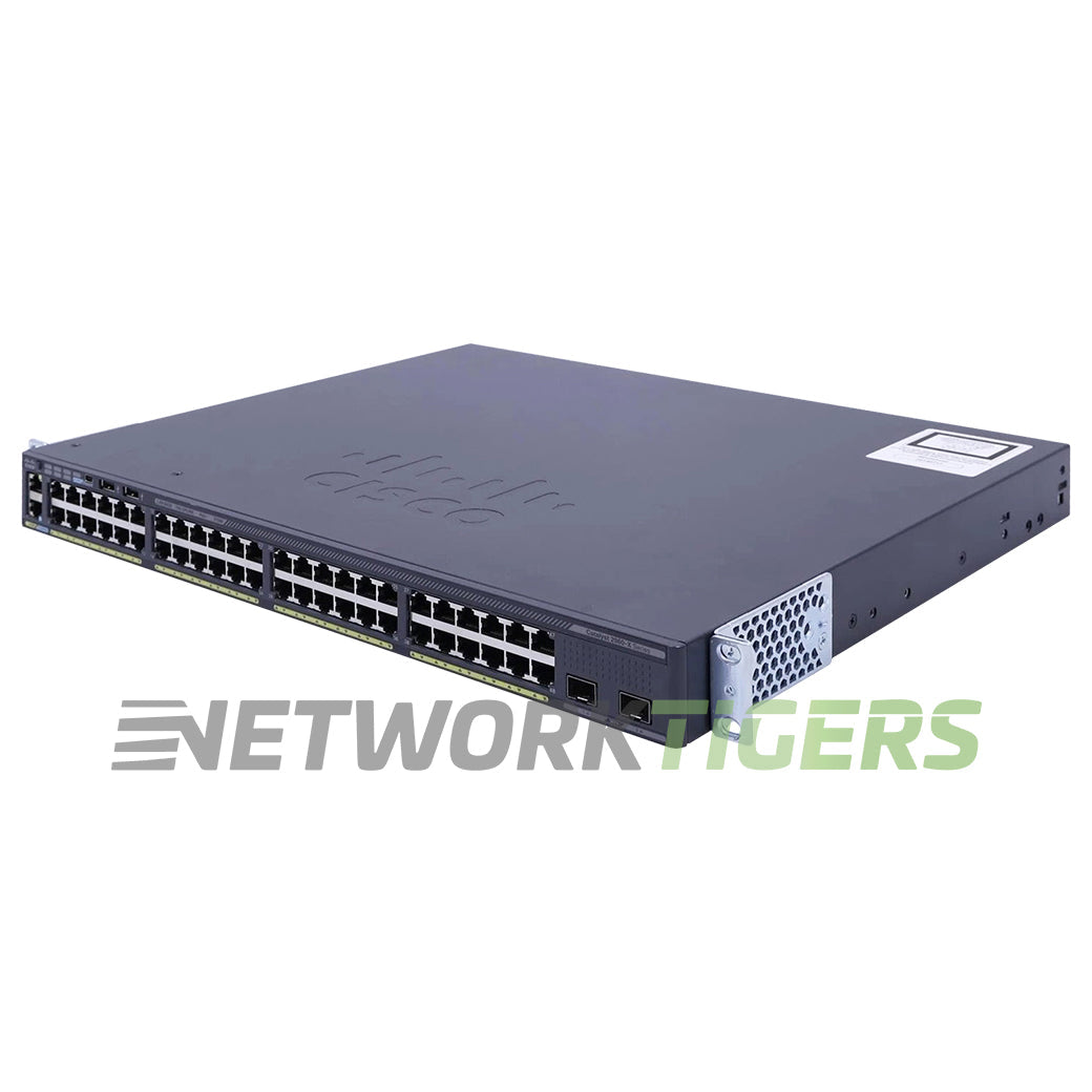 NEW Cisco WS-C2960X-48LPD-L 48x 1GB RJ45 2x 10GB SFP+ Switch