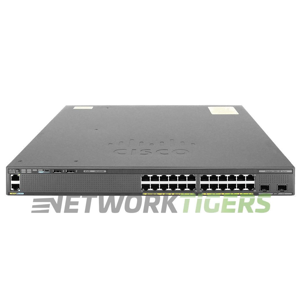 NEW Cisco WS-C2960XR-24TD-I 24x 1GB RJ45 2x 10GB SFP+ Switch