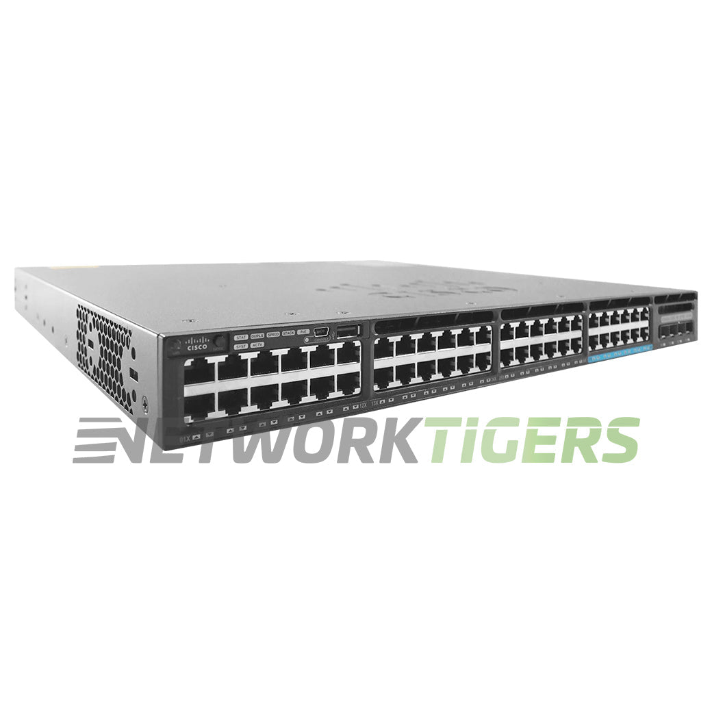 Cisco WS-C3650-12X48UQ-E (36x 1GB 12x MultiGB) UPoE RJ45 4x SFP+ Switch