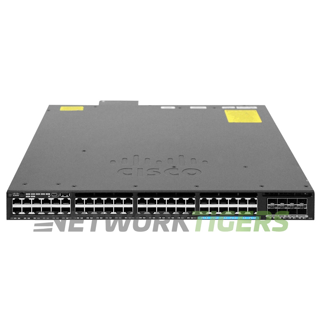 Cisco WS-C3650-12X48UR-S (36x 1GB 12x MultiGB) UPoE RJ45 8x SFP+ Switch