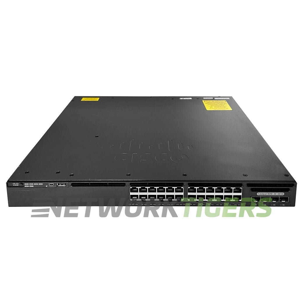 NEW Cisco WS-C3650-24TD-L 24x 1GB RJ45 2x 10GB SFP+ 2x 1GB SFP Switch