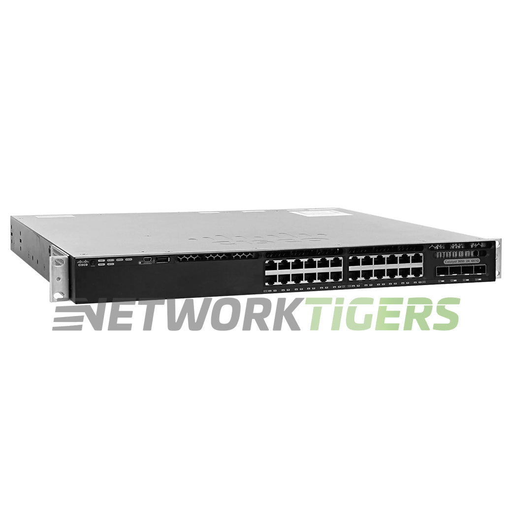 Cisco WS-C3650-24TS-S 24x 1GB RJ45 4x 1GB SFP Switch
