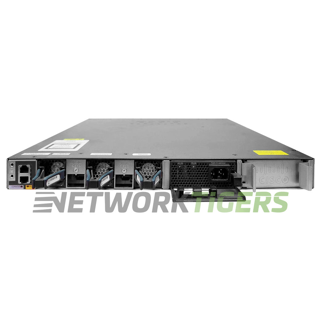 Cisco WS-C3650-48PWQ-S Catalyst 3650 48x 1GB PoE+ RJ45 4x 1GB SFP Switch