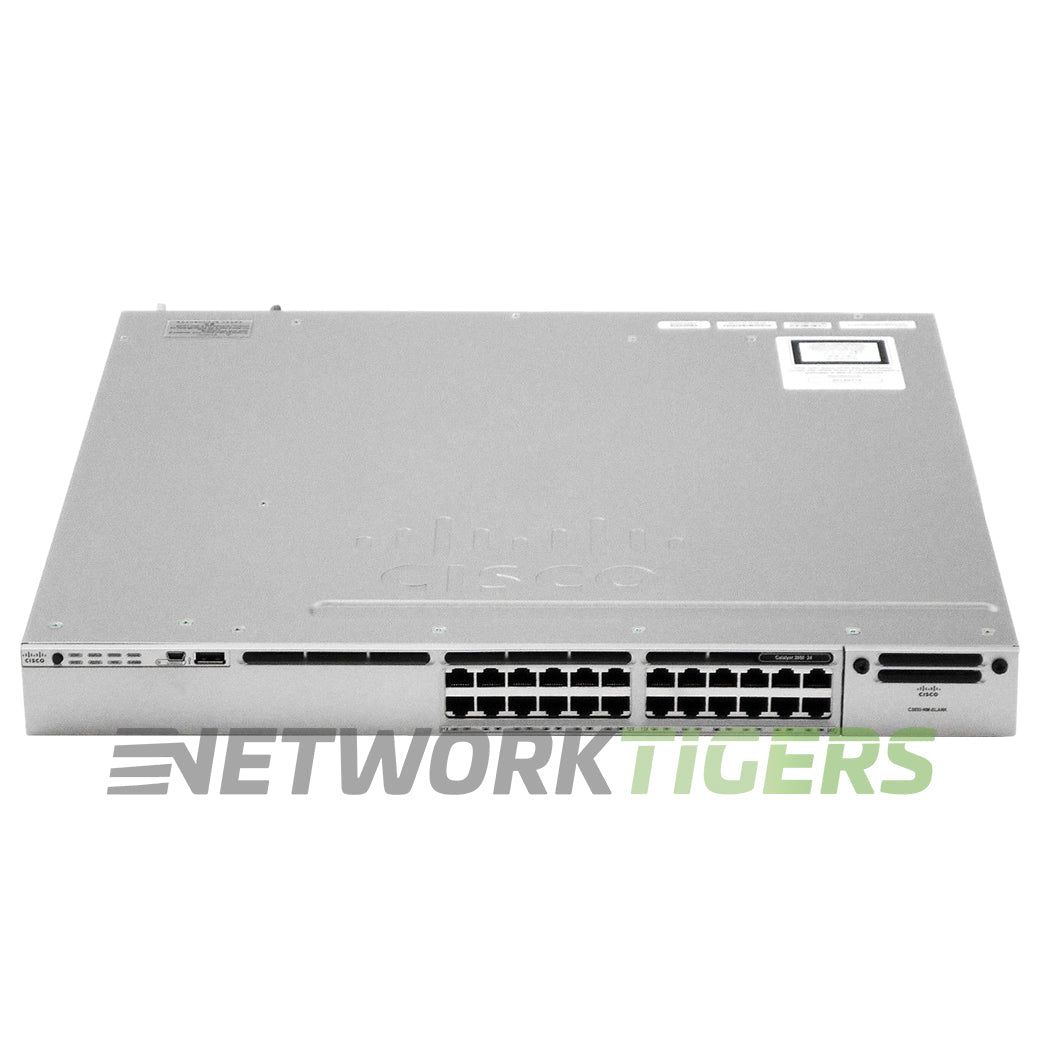 NEW Cisco WS-C3850-24T-S Catalyst 3850 24x 1GB RJ45 1x Exp Module Slot Switch