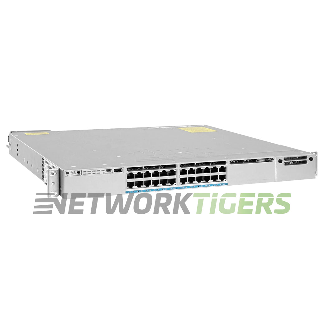 Cisco WS-C3850-24XUW-S 24x MultiGB UPoE RJ45 1x Slot Manages 5x APs Switch